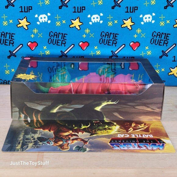 Mattel Masters Of The Universe He-Man Battle Cat Cringer Retro Action Figure New - Picture 4 of 9